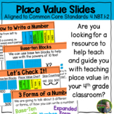Place Value Slides | 4th Grade