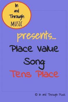 Preview of Place Value Sol/Mi Math Song:  Tens Place (includes singalong tracks!)