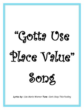 Preview of Place Value Song