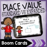 Place Value: Standard Vs Expanded - Boom Cards / Distance 