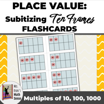 EDUCATIONAL RESOURCE FLASH CARDS or POSTER PLACE VALUE'S MATHEMATICS 