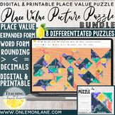 Place Value Tangram Puzzle: BUNDLE (Includes all 8 Puzzles)