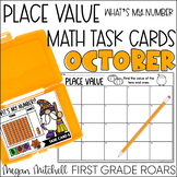 Place Value Task Card Activity Math Centers, Scoot, Fast F