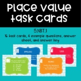 Place Value Task Cards 5.NBT.1