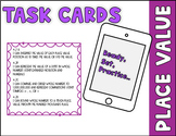 Place Value Task Cards (digital & Print)