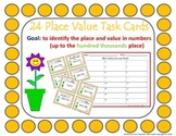 Place Value Task Cards - Hundred Thousands