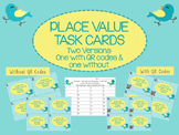 Place Value Task Cards Mental Math 10 20 30 more than less