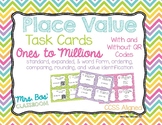 Place Value Task Cards - Ones to Hundred Millions