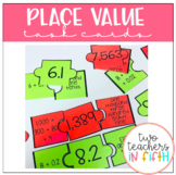 Place Value Task Cards and Puzzles
