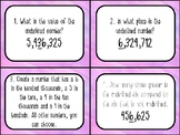 Place Value Task Cards or Scoot