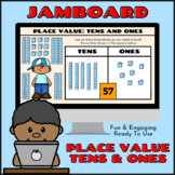 Place Value: Tens & Ones Digital Interactive Google JamBoa