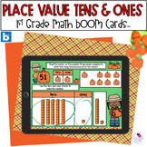 Place Value Tens and Ones Fall Math BOOM Cards™