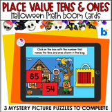 Place Value Tens and Ones Halloween Math BOOM Cards™