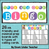 Place Value Bingo Game - Tens and Ones Math Game Class Set