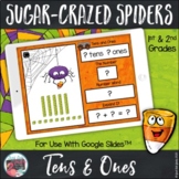 Place Value Tens and Ones Spiders For Google SlidesTM