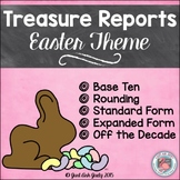 Place Value Activity Tens and Ones Easter Treasure Reports