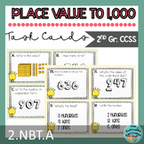 Place Value To 1,000 Task Cards