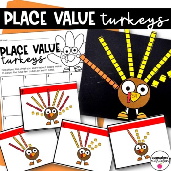 Preview of Place Value Turkeys | Thanksgiving Math