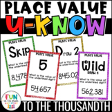 Place Value Game | Math Centers | Whole Numbers & Decimals to the Thousandth
