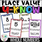Place Value Game for Math Centers or Stations: U-Know {Who