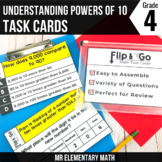 Place Value Understanding Powers of 10 Task Cards 4th Grad