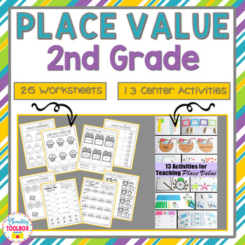 Preview of Place Value Unit-Second Grade Math