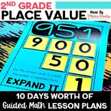 Place Value Unit for 2nd Grade - Place Value Chart, Games,