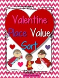 Place Value Valentine's Day Sort