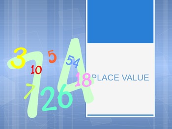 Preview of Place Value Vocabulary 3rd and 4th