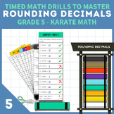 Grade 5 Karate Math | A Progression of Timed Drills to Mas