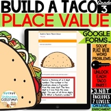 Place Value Word Problems: Build a Taco! Digital Activity 