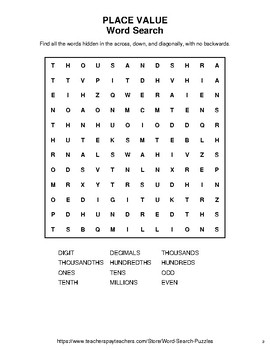jumble words word search