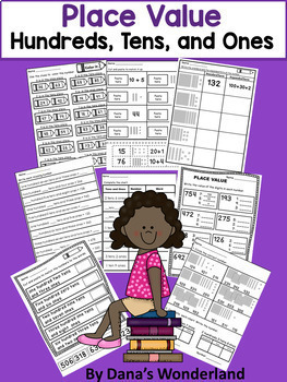 Preview of Place Value Worksheets for 2nd Grade