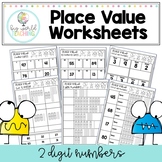 Place Value Worksheets - 2 Digit Numbers
