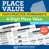 Place Value Worksheets - 4-Digit Numbers (Set 9)
