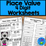 Place Value Worksheets 4 Digit Place Value