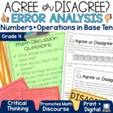 Place Value Worksheets 4th Grade Math Review Task Cards Centers
