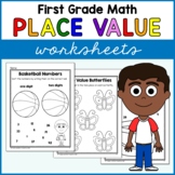 Place Value Worksheets First Grade Math No Prep Printables