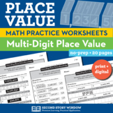 Place Value Worksheets - Multi-Digit (Set 11)