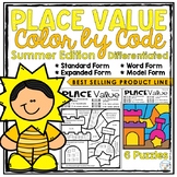 Place Value Worksheets | Place Value Activities Color by C