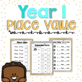 Place Value Worksheets- Tens, Ones, & Expanded Form