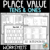 Place Value Worksheets Tens and Ones First Grade
