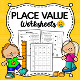 Place Value Worksheets Tens and Ones Numbers 11-19 For Kin