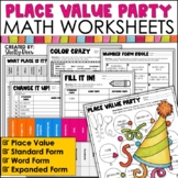 Place Value Worksheets and Chart Number Form Expanded and 