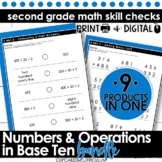 Place Value Worksheets for Second Grade Math