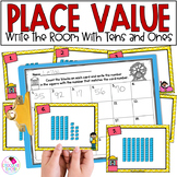 Place Value Tens and Ones Numbers to 100 1st Grade Write t