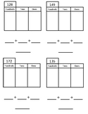 Place Value and Expanded form
