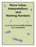 Place Value and Interpreting Numbers Activity