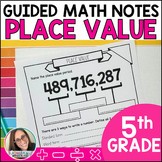 Place Value and Multiplication Math Notes - Test Prep - Gu
