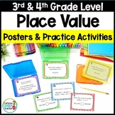 Place Value and Number Sense Activities and Center Games w